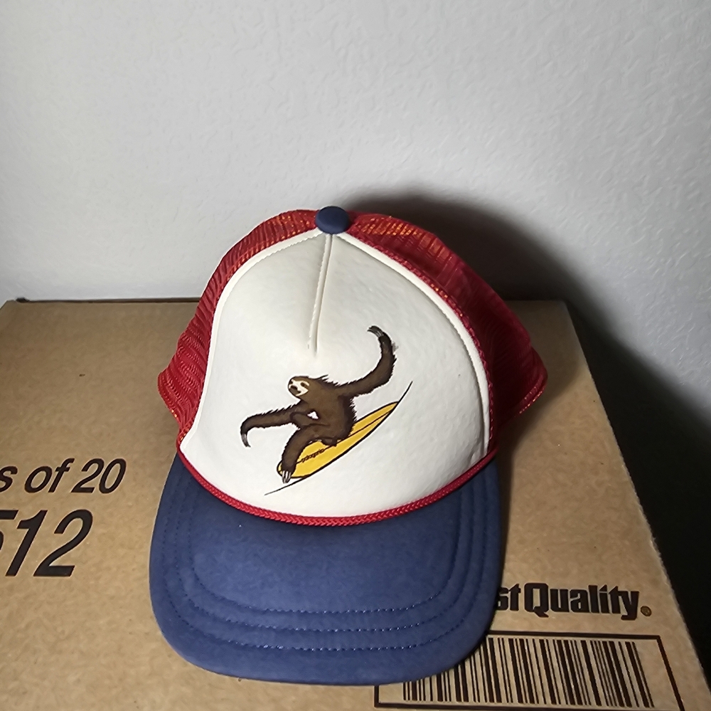 Patagonia sloth boys truckers hat